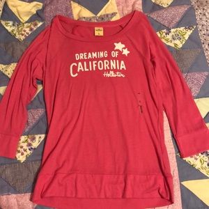 brand new quarter sleeve shirt from Hollister